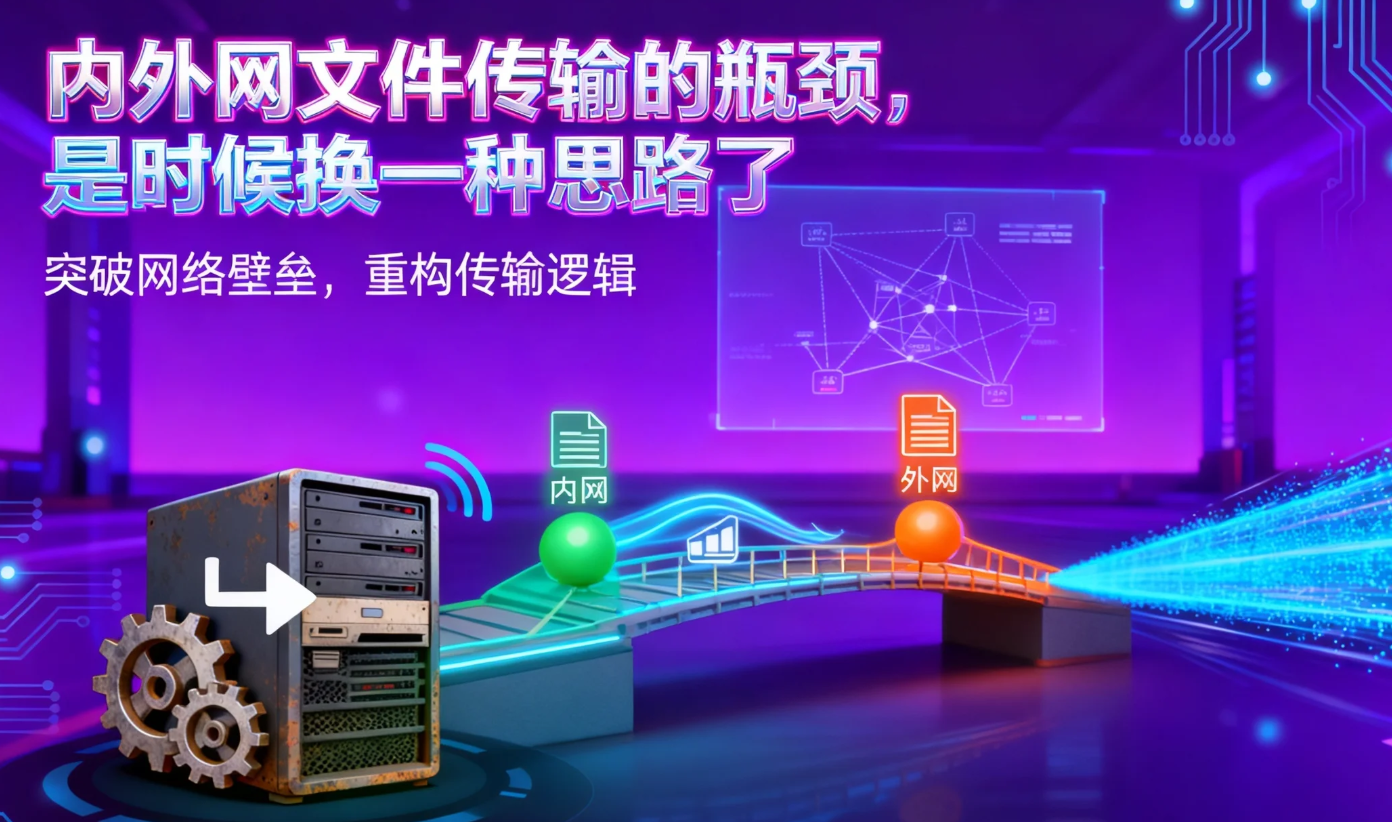 内外网文件传输的瓶颈,是时候换一种思路了