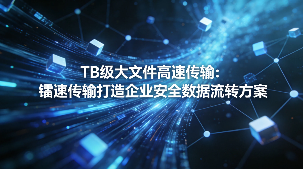 TB 级大文件高速传输:镭速传输打造企业安全数据流转方案