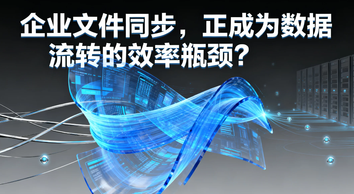 企业文件同步,正成为数据流转的效率瓶颈?