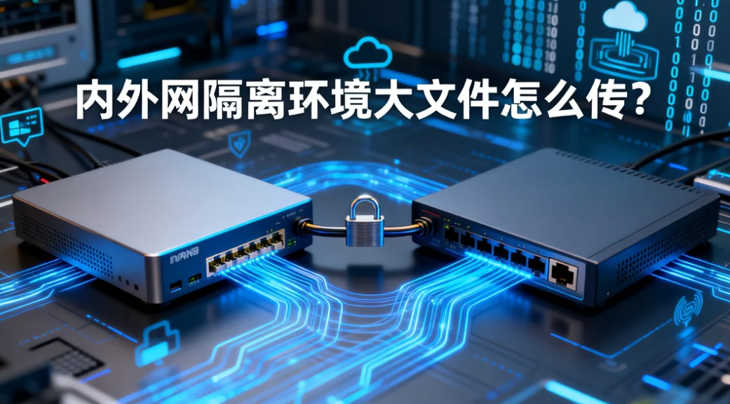 内外网隔离环境大文件怎么传?镭速传输一站式跨网交换解决方案