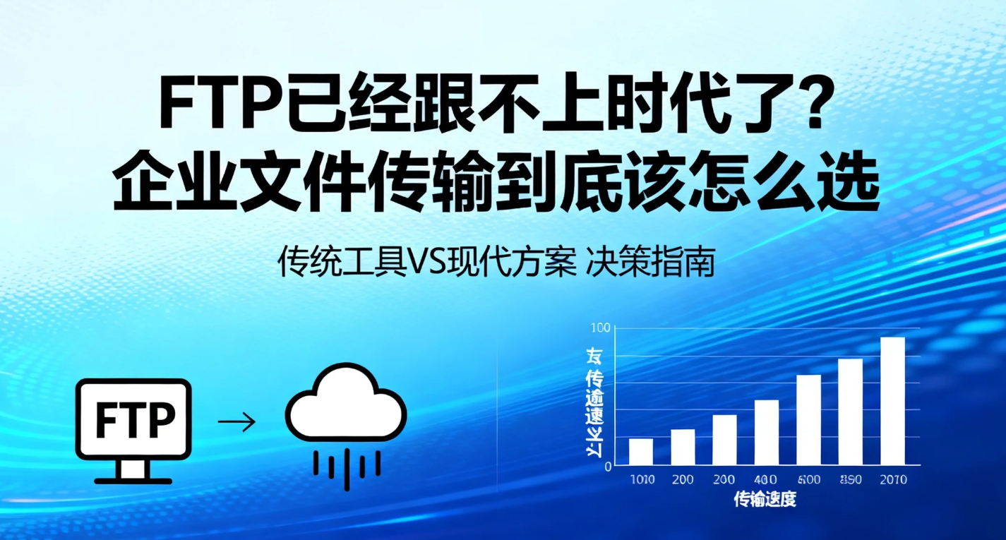FTP已经跟不上时代了?企业文件传输到底该怎么选