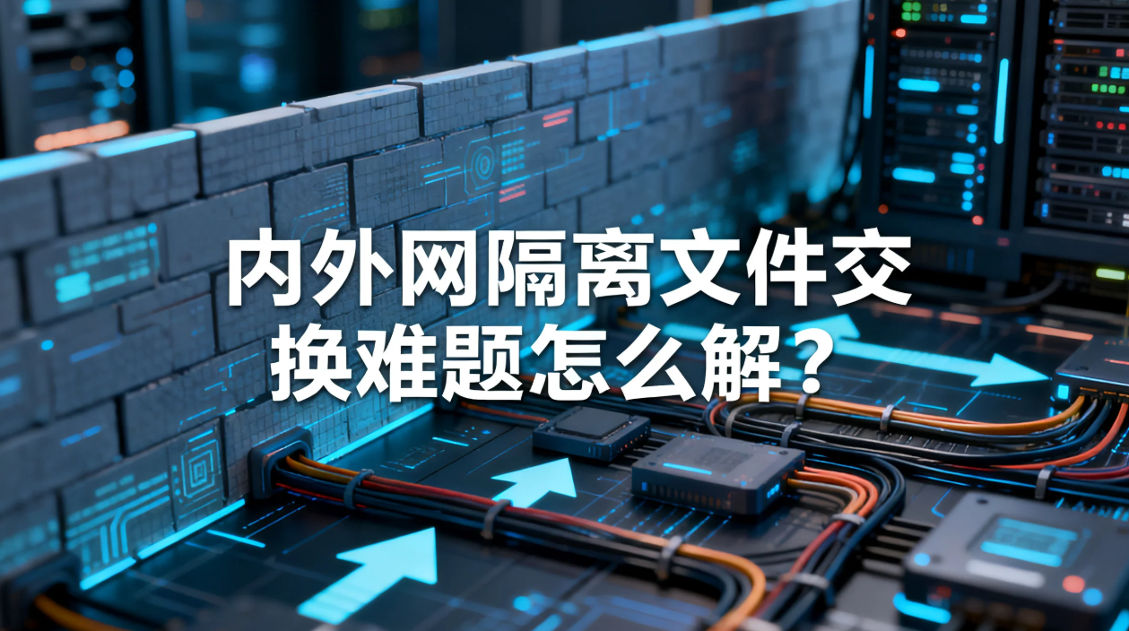 内外网隔离文件交换难题怎么解?镭速合规跨网摆渡方案