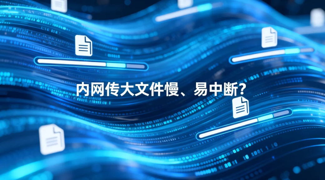 内网传大文件慢、易中断？镭速传输高速传输方案