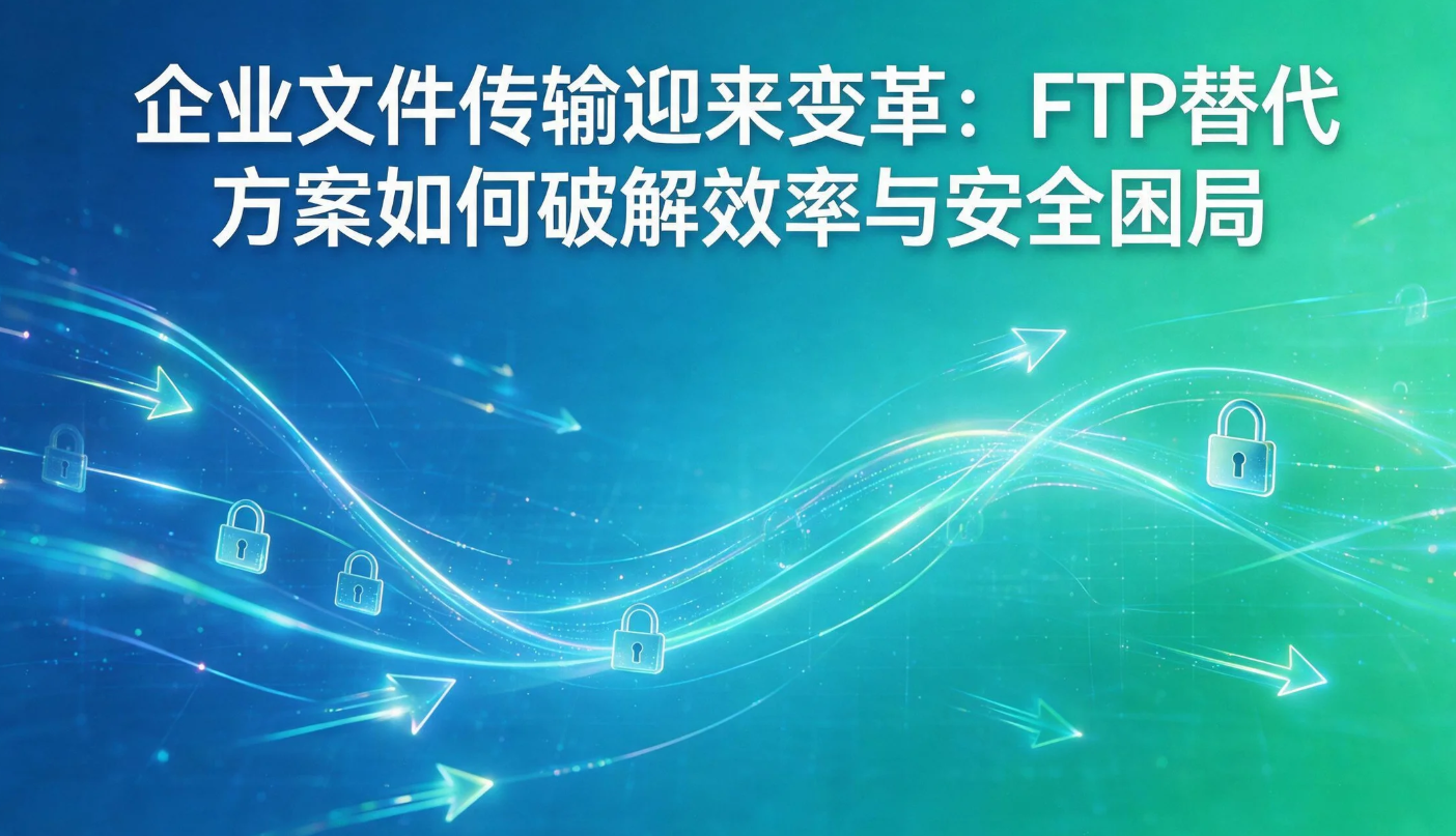 企业文件传输迎来变革：FTP替代方案如何破解效率与安全困局
