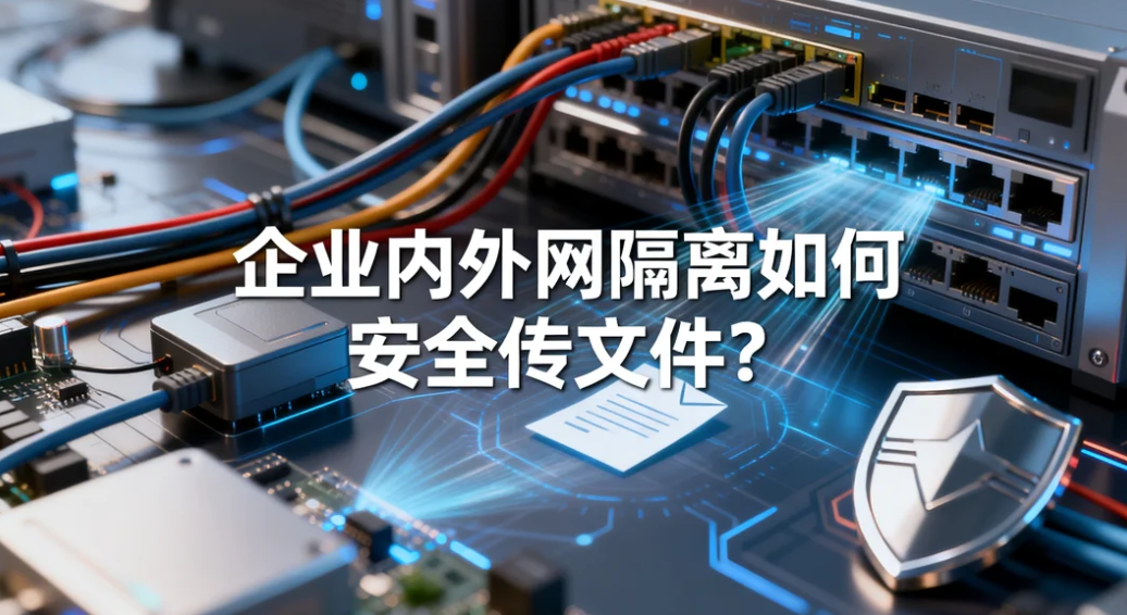 企业内外网隔离如何安全传文件?镭速传输一站式跨网方案
