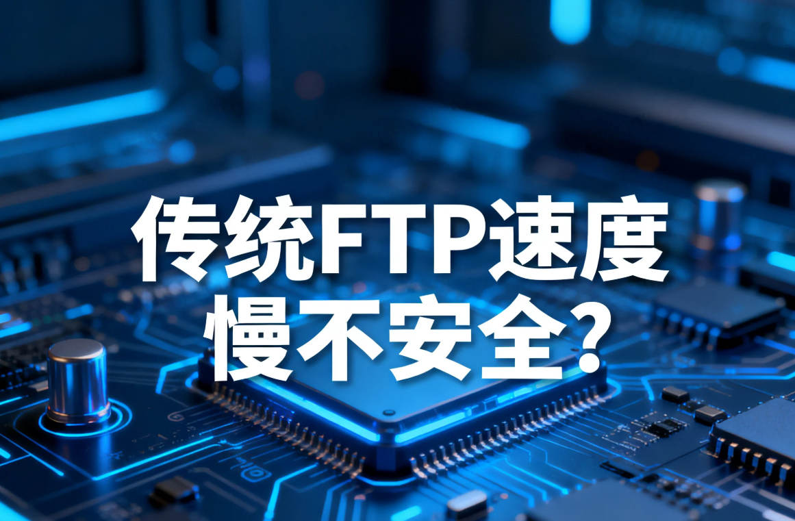 传统FTP速度慢不安全？镭速传输一站式完成FTP升级替代