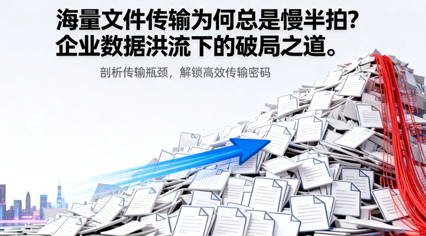海量文件传输为何总是慢半拍？企业数据洪流下的破局之道