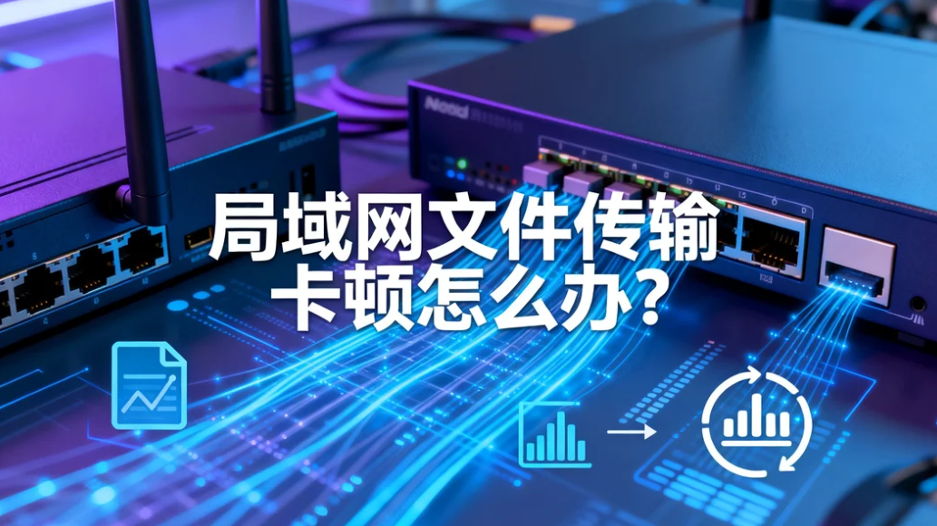 局域网文件传输卡顿怎么办?镭速传输高速安全内网传输方案