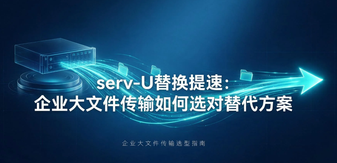serv-U替换提速：企业大文件传输如何选对替代方案