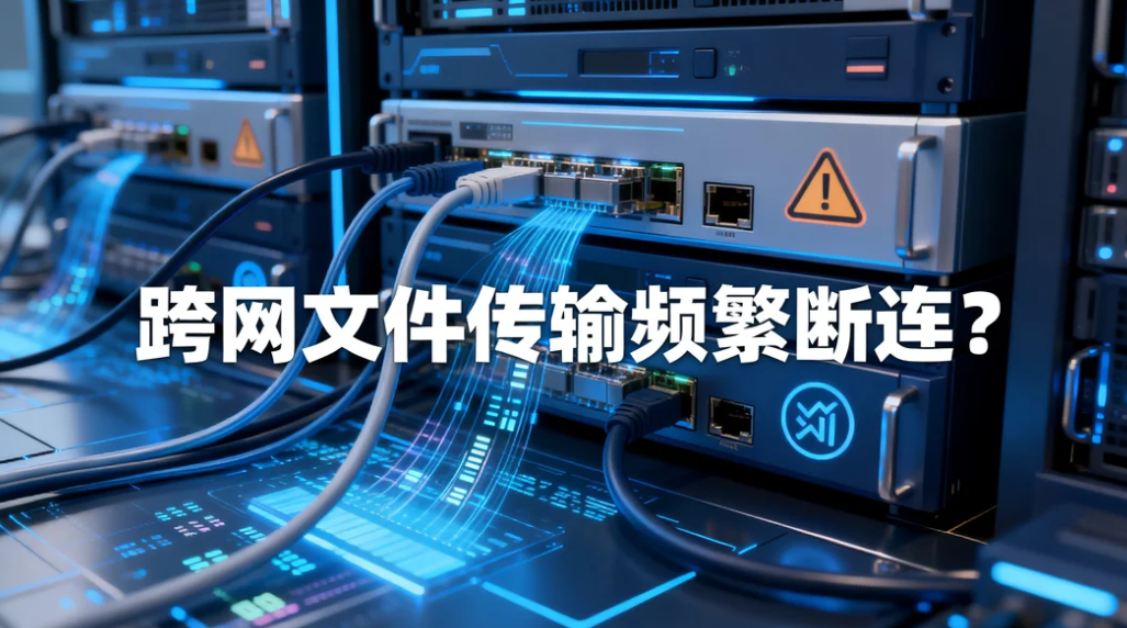 跨网文件传输频繁断连？镭速传输打造稳定数据通道
