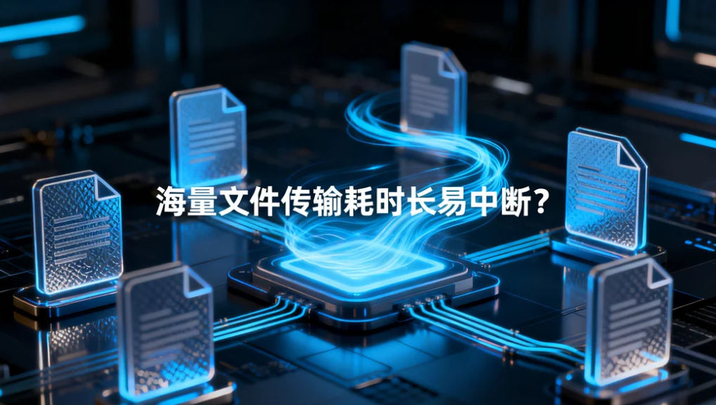 海量文件传输耗时长易中断？镭速传输大幅缩短传输周期