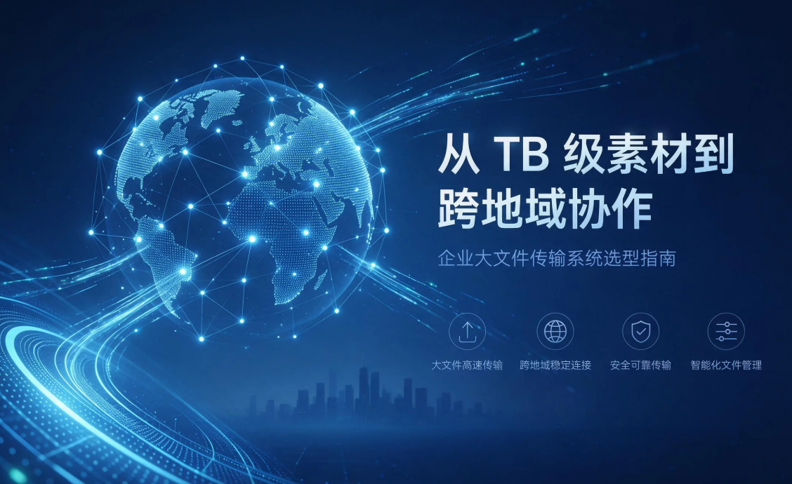 从 TB 级素材到跨地域协作：企业大文件传输系统选型指南