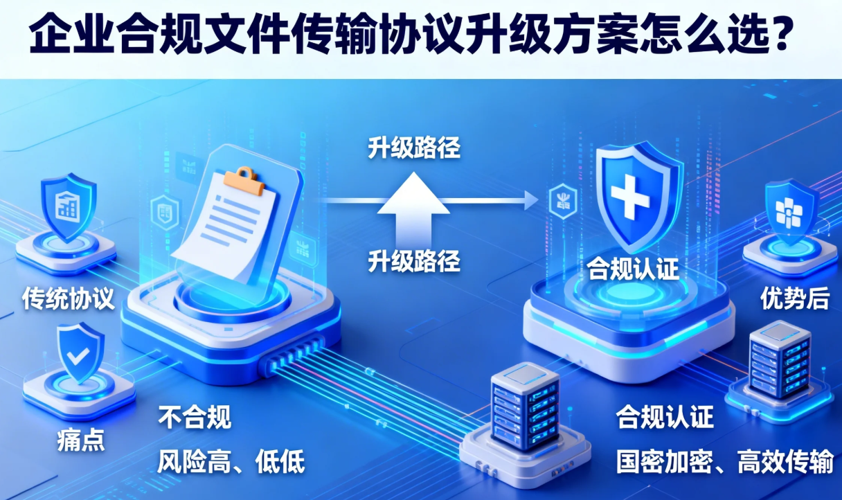 企业合规文件传输协议升级方案怎么选？