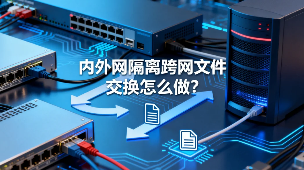 内外网隔离跨网文件交换怎么做?镭速高速可控传输方案