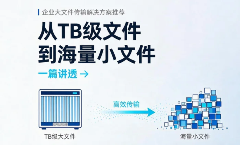 企业大文件传输解决方案推荐:从 TB 级文件到海量小文件一篇讲透