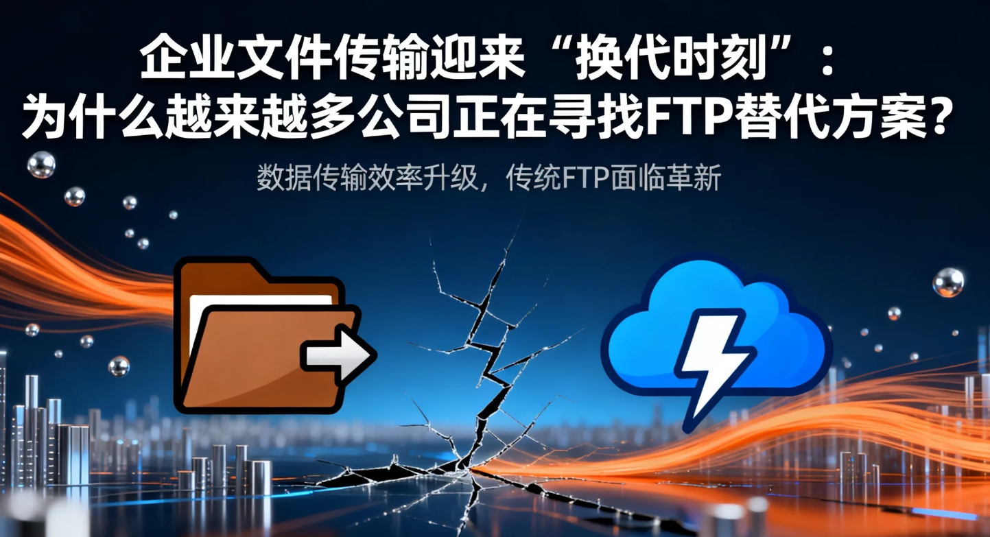 企业文件传输迎来“换代时刻”：为什么越来越多公司正在寻找FTP替代方案？