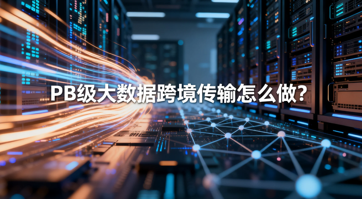 PB级大数据跨境传输怎么做?镭速企业级高速传输解决方案