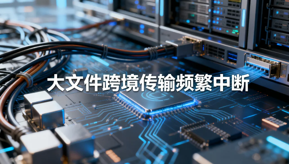大文件跨境传输频繁中断?镭速传输专业 FTP 替代方案