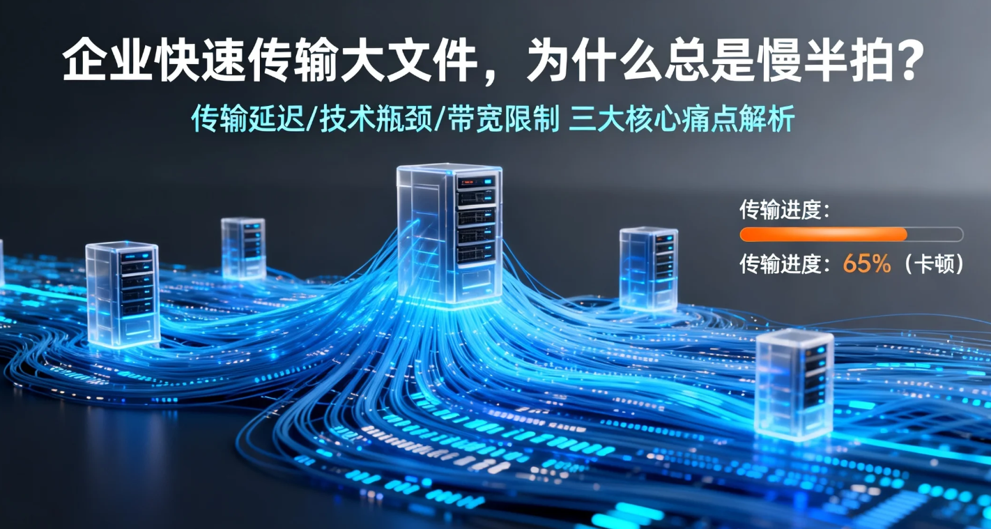 企业大数据传输的“慢”与“险”,正在吃掉多少效率?